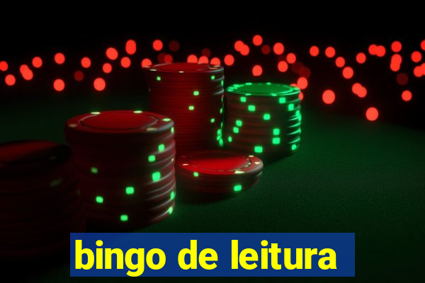 bingo de leitura